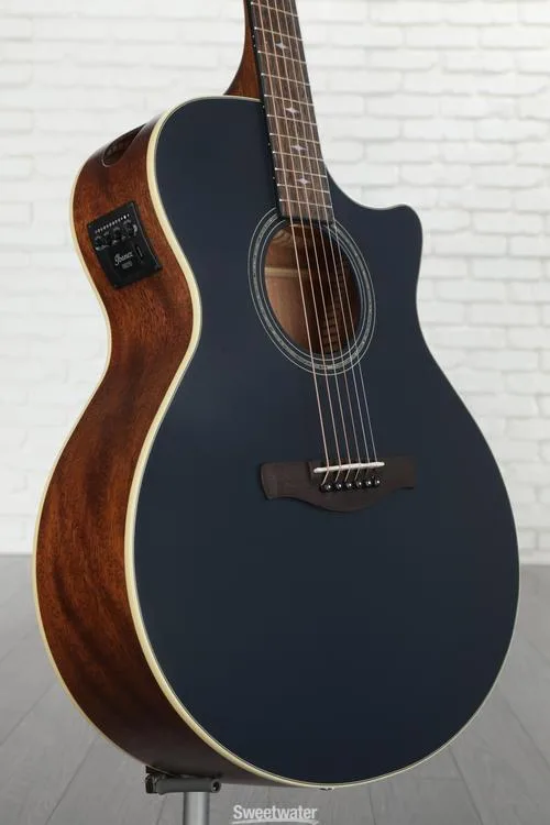 NEW
? Ibanez AE100 Acoustic-electric Guitar - Dark Tide Blue Flat