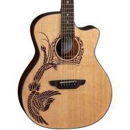 NEW
? Luna Oracle Phoenix Acoustic-electric Guitar - Natural