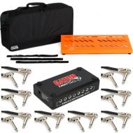NEW
? Gator Gator?Large Pedalboard Bundle - Bag, Power Supply, and Patch Cables - Orange