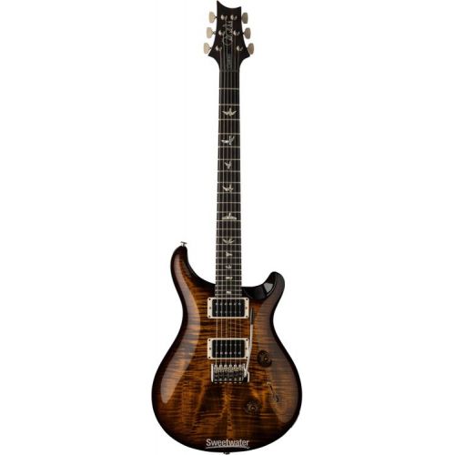  NEW
? PRS Custom 24 Electric Guitar - Black Gold Wraparound Burst, 10-Top