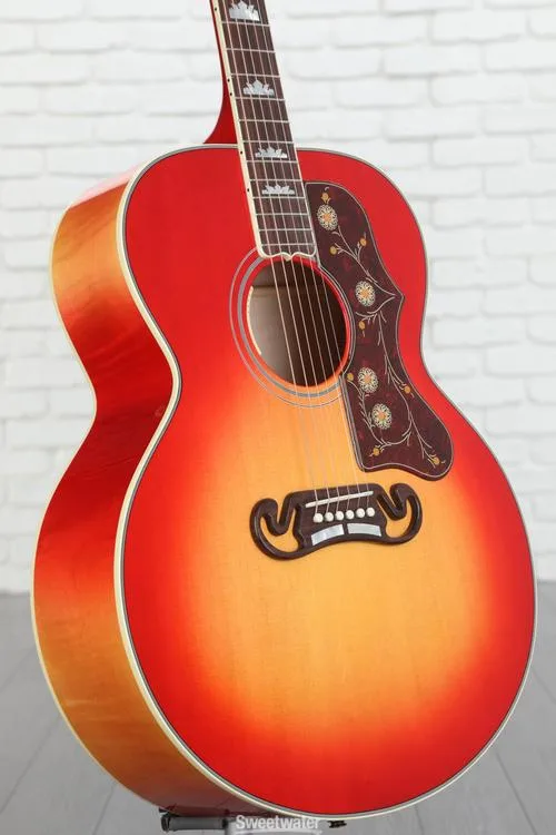 NEW
? Gibson Acoustic SJ-200 Standard Maple Acoustic-electric Guitar - Vintage Cherry Sunburst