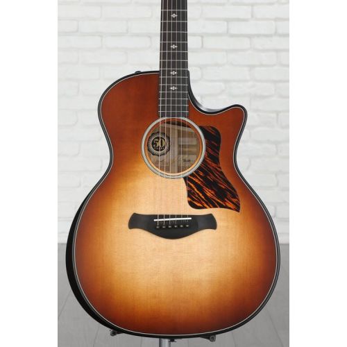  NEW
? Taylor 314ce Builder's Edition 50th-anniversary Grand Auditorium Acoustic-electric Guitar - Tobacco with Kona Burst Back and Sides