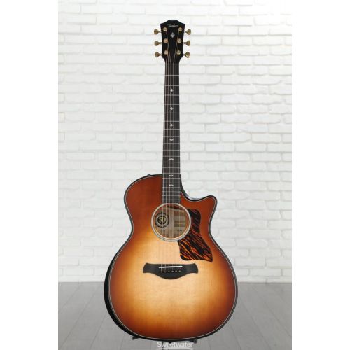  NEW
? Taylor 314ce Builder's Edition 50th-anniversary Grand Auditorium Acoustic-electric Guitar - Tobacco with Kona Burst Back and Sides