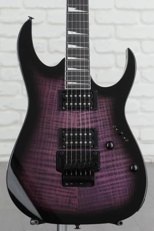 NEW
? Ibanez Gio RG320FAT Electric Guitar - Transparent Violet Sunburst