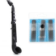 NEW
? Nuvo jSax with Strength 2.0 Synthetic Reeds - Black