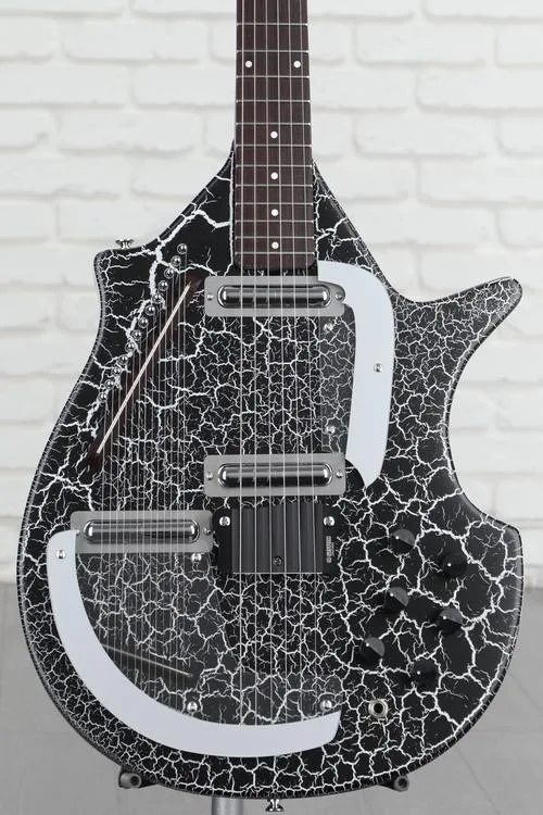  NEW
? Danelectro Sitar - Black Crackle