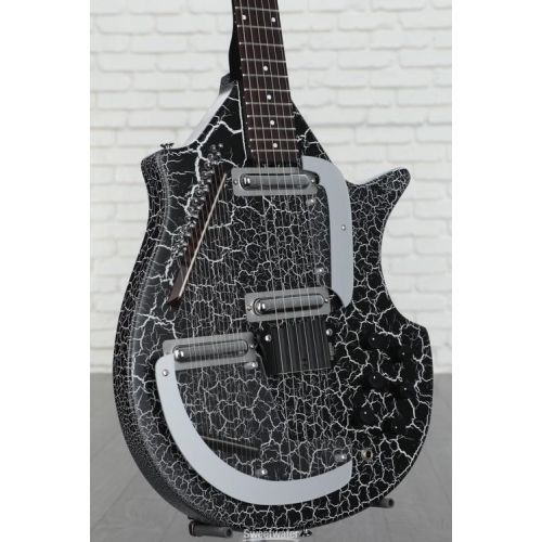  NEW
? Danelectro Sitar - Black Crackle