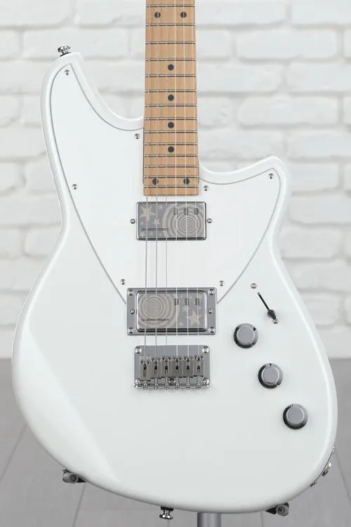 NEW
? Reverend Billy Corgan Drop Z Signature Electric Guitar - Pearl White