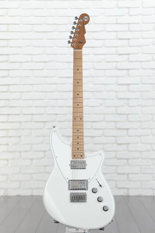  NEW
? Reverend Billy Corgan Drop Z Signature Electric Guitar - Pearl White