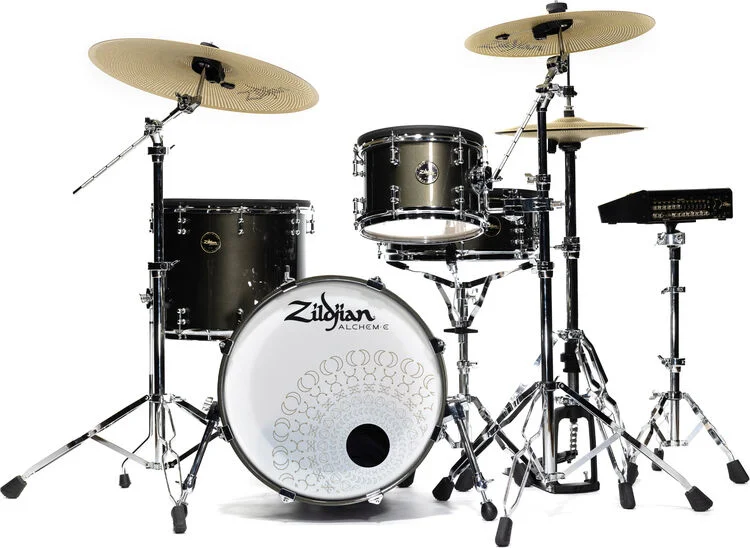  NEW
? Zildjian ALCHEM-E Gold 4-piece Electronic Drum Kit