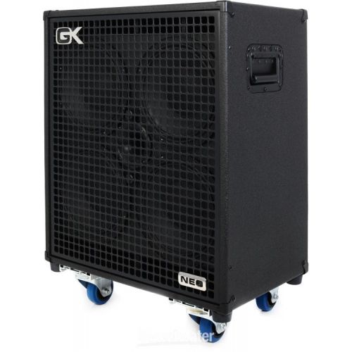 Gallien-Krueger NEO IV 4 x 10-inch 1000-watt 8-ohm Bass Cabinet with Steel Grille and 1-inch Tweeter
