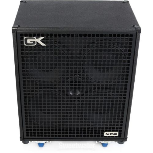  Gallien-Krueger NEO IV 4 x 10-inch 1000-watt 8-ohm Bass Cabinet with Steel Grille and 1-inch Tweeter