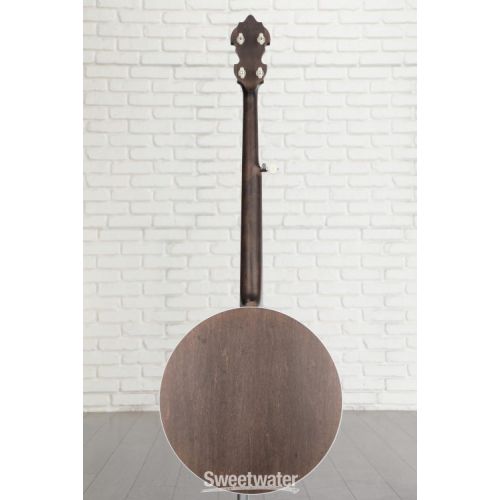  NEW
? Deering Rustic Wreath 5-string Resonator Banjo - Dark Walnut