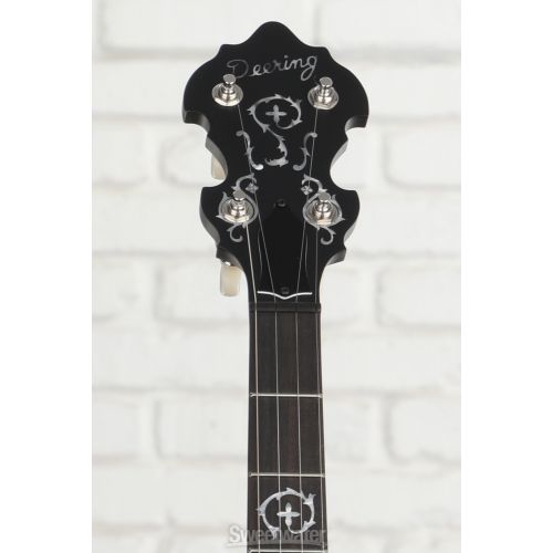  NEW
? Deering Rustic Wreath 5-string Resonator Banjo - Dark Walnut