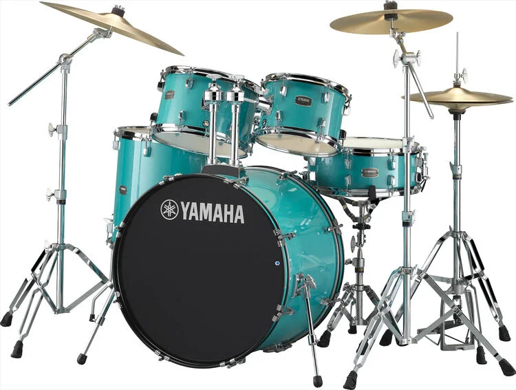  NEW
? Yamaha RDP2F5 Rydeen 5-piece Shell Pack - Turquoise Glitter