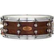 NEW
? Pearl Music City Custom Solid Walnut Snare Drum - 5 x 14-inch - Natural with Boxwood-Rosewood Inlay