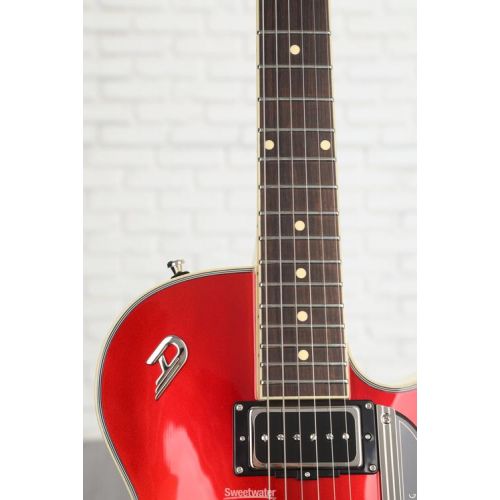  NEW
? Duesenberg Duo-Tone Starplayer TV Semi-hollowbody Electric Guitar - Catalina Red and White