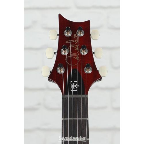  NEW
? PRS DGT Electric Guitar with Moon Inlays - Dark Cherry Sunburst