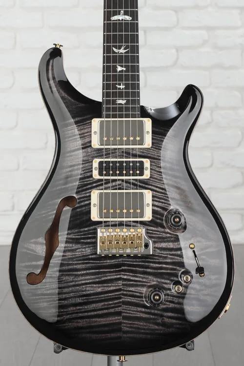 NEW
? PRS Special Semi-Hollow Electric Guitar - Charcoal Burst, 10-Top