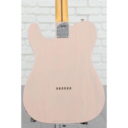  NEW
? Fender American Professional II Telecaster Thinline Electric Guitar - Transparent Shell Pink with Maple Fingerboard