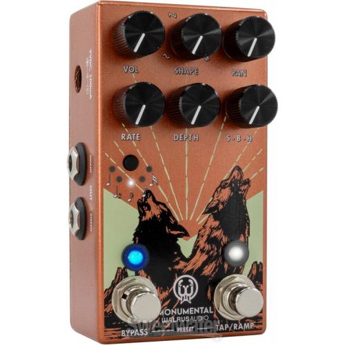  NEW
? Walrus Audio Monumental Stereo Harmonic Tap Tremolo - Orange