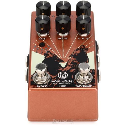  NEW
? Walrus Audio Monumental Stereo Harmonic Tap Tremolo - Orange