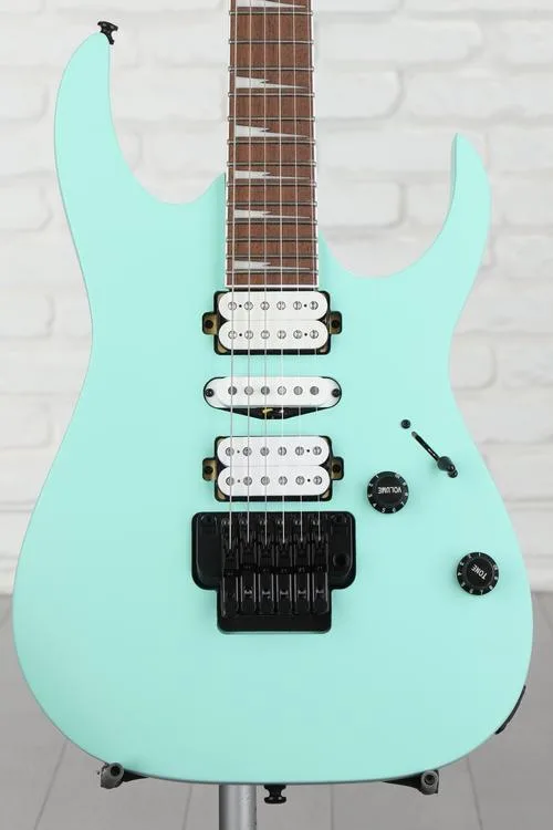 NEW
? Ibanez RG470DX Electric Guitar - Sea Foam Green Matte