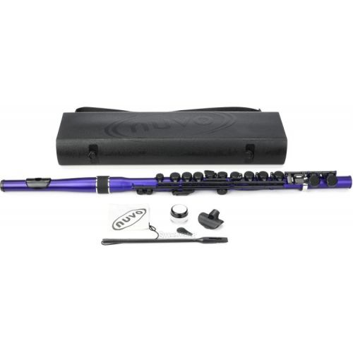  NEW
? Nuvo Nuvo Student Flute with Donut Head Joint - Black/Blue