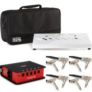 NEW
? Gator Small Pedalboard with Bag, Power Supply, and Patch Cables - 15.75