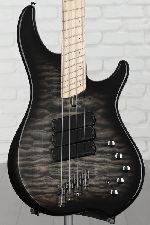 NEW
? Dingwall Guitars Combustion 4-string Electric Bass - 2-tone Blackburst with Maple Fingerboard