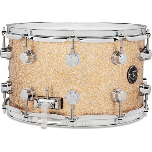  NEW
? DW Performance Series Maple Snare Drum - 8 inch x 14 inch, Bermuda Sparkle FinishPly