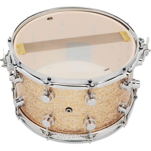  NEW
? DW Performance Series Maple Snare Drum - 8 inch x 14 inch, Bermuda Sparkle FinishPly