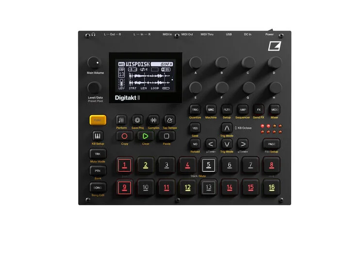  NEW
? Elektron Digitakt II 16-track Stereo Drum Computer and Sampler