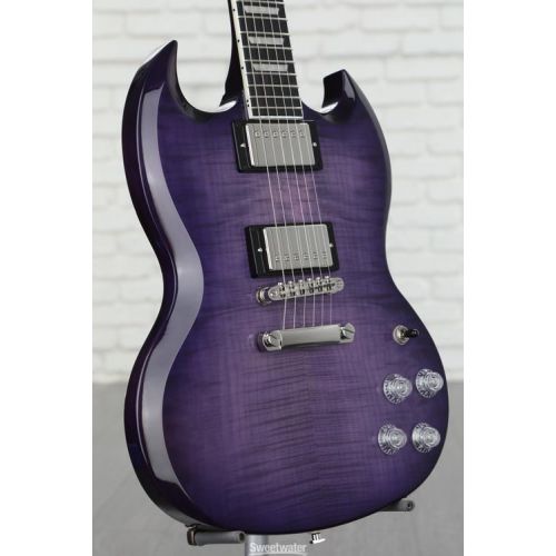  NEW
? Epiphone SG Modern Figured Electric Guitar - Purple Burst