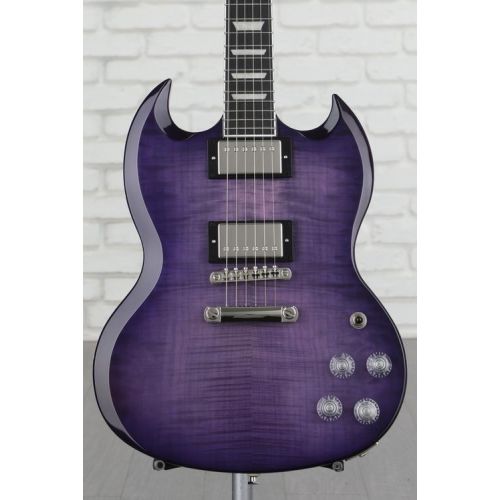  NEW
? Epiphone SG Modern Figured Electric Guitar - Purple Burst