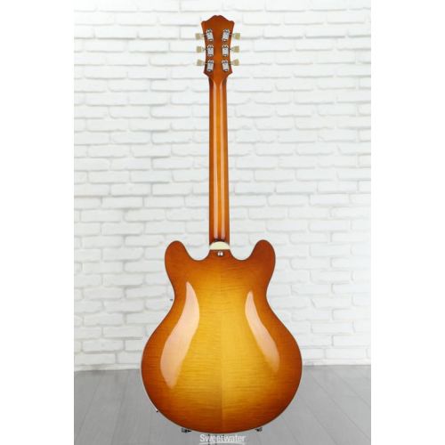  NEW
? Eastman Guitars T486-GB Thinline Semi-hollowbody Electric Guitar - Goldburst