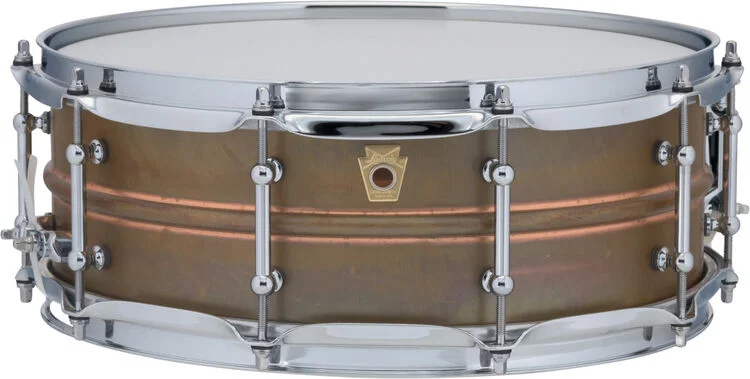  NEW
? Ludwig Copper Phonic Snare Drum - 5 x 14-inch - Raw Patina