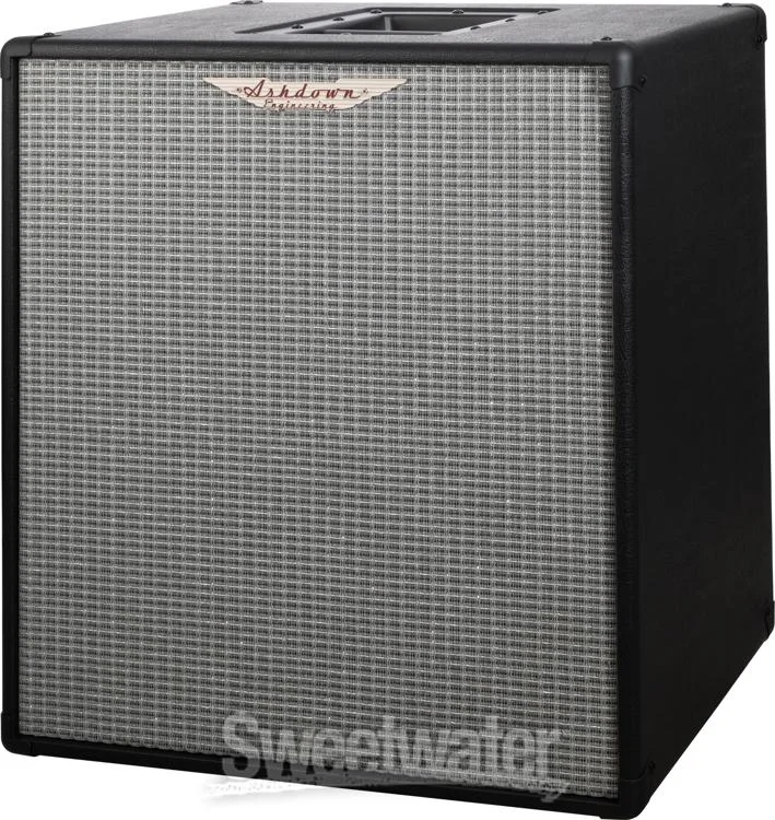  NEW
? Ashdown RM-115T Rootmaster EVO III 300-watt 1 x 15-inch Bass Cabinet - Black Tolex/Silver Grille