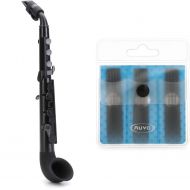 NEW
? Nuvo jSax with Strength 1.5 Synthetic Reeds - Black