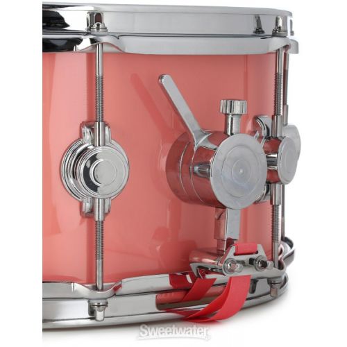  NEW
? George Way Aristocrat Studio Snare Drum - 6.5 inch x 14-inch, Coral