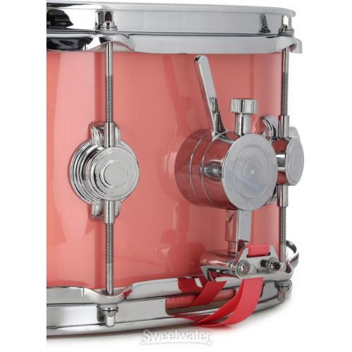  NEW
? George Way Aristocrat Studio Snare Drum - 6.5 inch x 14-inch, Coral