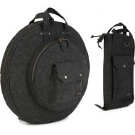 NEW
? Meinl Cymbals Vintage Hyde Cymbal Bag and Stick Bag - 22 inch, Black