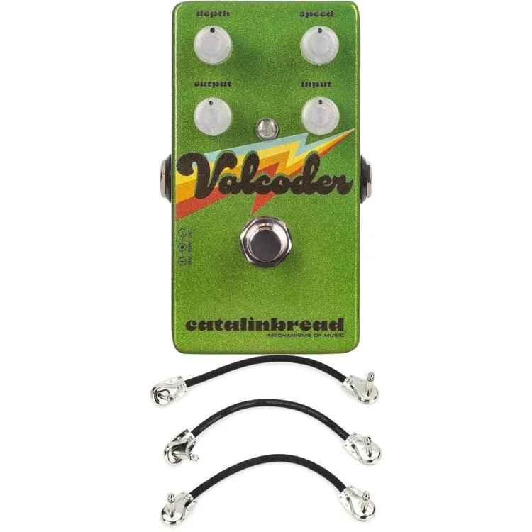 NEW
? Catalinbread Valcoder Valco-style Tremolo Pedal with Patch Cables - Starcrash 70 Collection