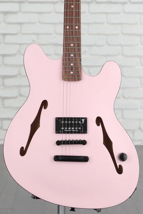 NEW
? Fender Tom DeLonge Starcaster Semi-hollowbody Electric Guitar - Satin Shell Pink