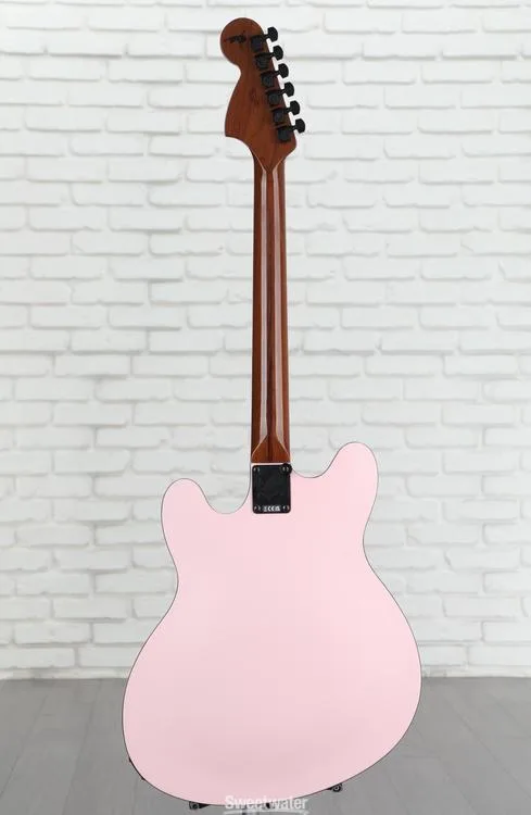  NEW
? Fender Tom DeLonge Starcaster Semi-hollowbody Electric Guitar - Satin Shell Pink