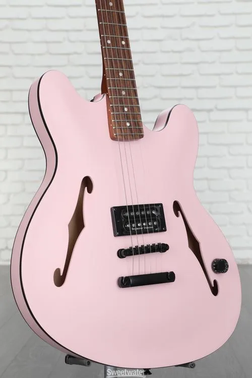  NEW
? Fender Tom DeLonge Starcaster Semi-hollowbody Electric Guitar - Satin Shell Pink