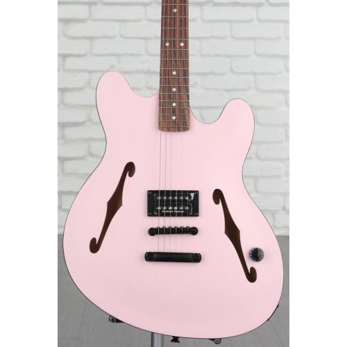  NEW
? Fender Tom DeLonge Starcaster Semi-hollowbody Electric Guitar - Satin Shell Pink