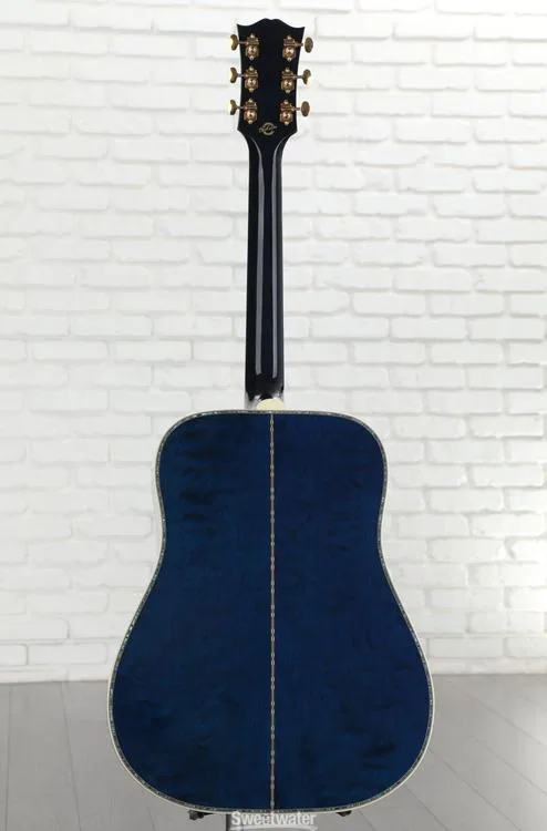  NEW
? Gibson Acoustic Hummingbird Ultima Acoustic Guitar - Viper Blue Burst, Sweetwater Exclusive