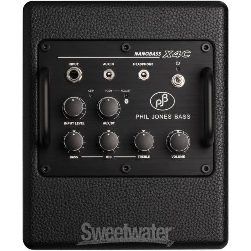  NEW
? Phil Jones Bass X4C Nanobass 35-watt Multi-instrument Combo Amplifier - Black