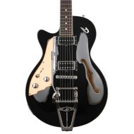 NEW
? Duesenberg Starplayer TV Semi-hollowbody Left-handed Electric Guitar - Black